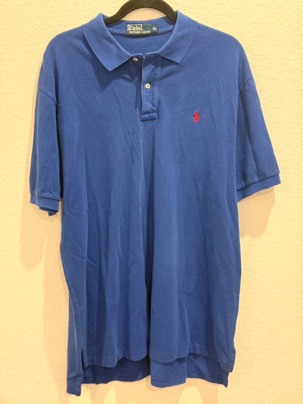Ralph Lauren Polo Shirt in Royal Blue with Red‎ Pony